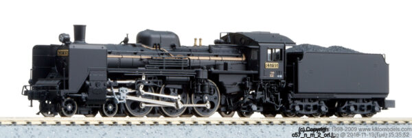 2024 Class C57 4-6-2 steam loco