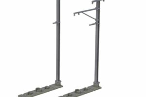 23-065 Single Steel Catenary Poles (20 pcs)
