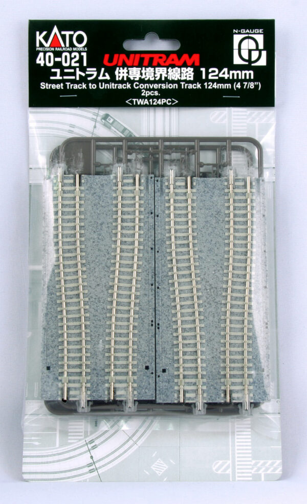 40-025 (40-021) TRAM TO DOUBLE TRACK 124mm