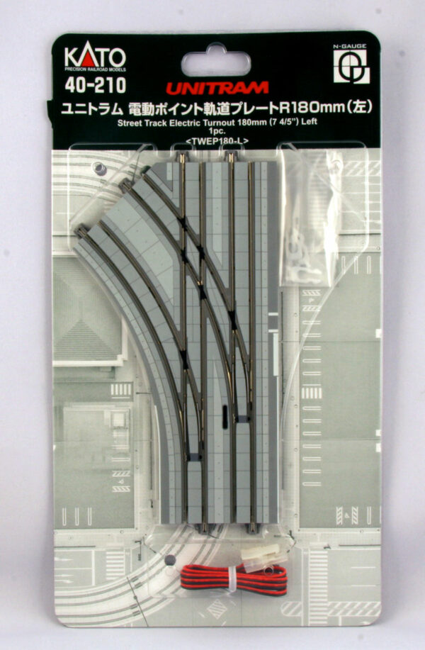 40-212 Tram electric  L/H point R180mm