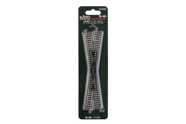 20-301 Unitrack 186mm (7 5/16") Right Hand 15 Crossing - Image 4