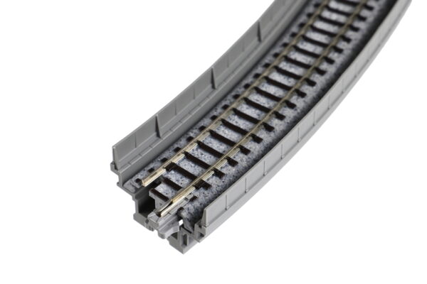 20-531 Unitrack 348mm (13 3/4") Radius 30° Single Track Viaduct Curve Track (2 pcs) - Image 2