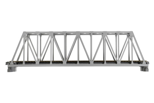 20-432 Unitrack 248mm (9 3/4") Single Track Truss Bridge in Grey