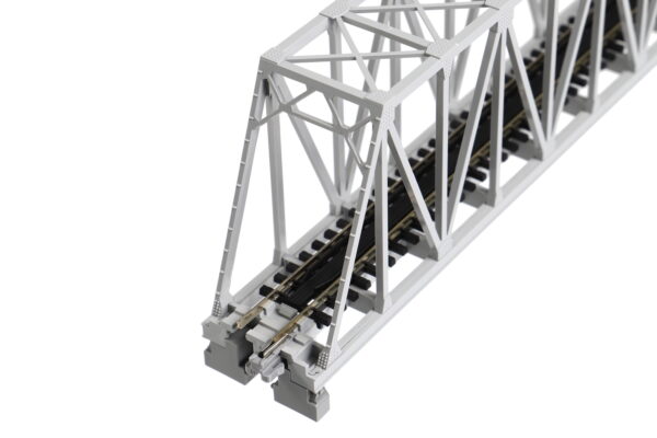 20-432 Unitrack 248mm (9 3/4") Single Track Truss Bridge in Grey - Image 3