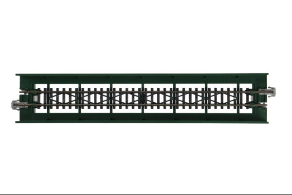 20-451 Unitrack 186mm (7 5/16") Single Track Plate Girder Bridge in Dark Green