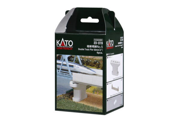 23-019 Double Track Pier Set 50mm (6 pcs) - Image 4