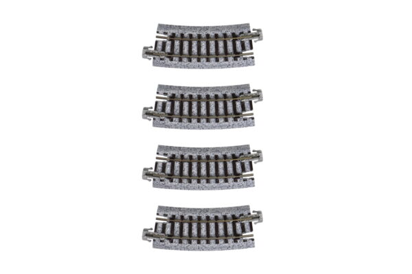 20-171 Unitrack 216mm (8 9/16") Radius 15 Degree Curve Track (4 pcs)