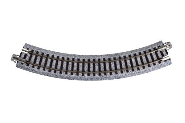 20-172 Unitrack 183mm (7") Radius 45 Degree Curve Track (4 pcs) - Image 3