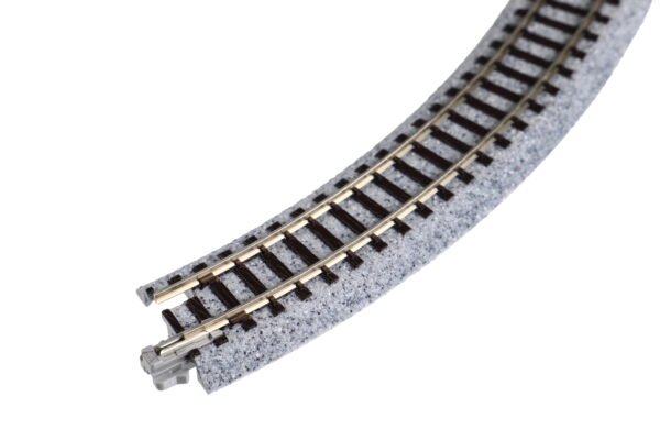20-172 Unitrack 183mm (7") Radius 45 Degree Curve Track (4 pcs) - Image 4