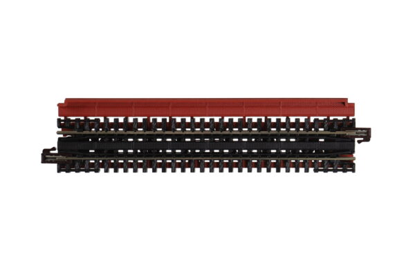 20-460 Unitrack 124mm (4 7/8") Deck Plate Girder Bridge in Red Brown - Image 3