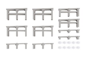 23-049 Double Track Incline Pre-Cast Pier Intermediary Set