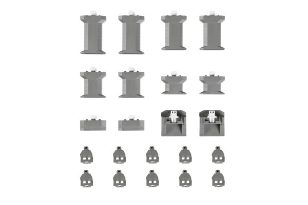 23-015 Single Track Incline Pier Set 15-50mm (1/2" to 2")