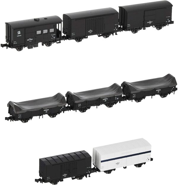 10-1599 Hanawa 8 car freight set