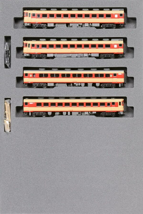 10-1600 Diesel train KIHA 58 4 pc set