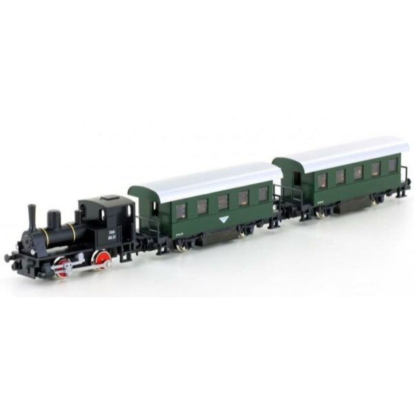 10-500-3 petit locoABB BR88 loco + 2 coaches