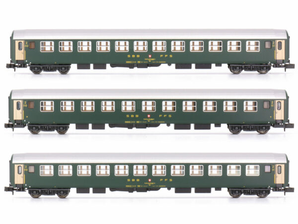 23011 SBB RIC old logo 3 car set