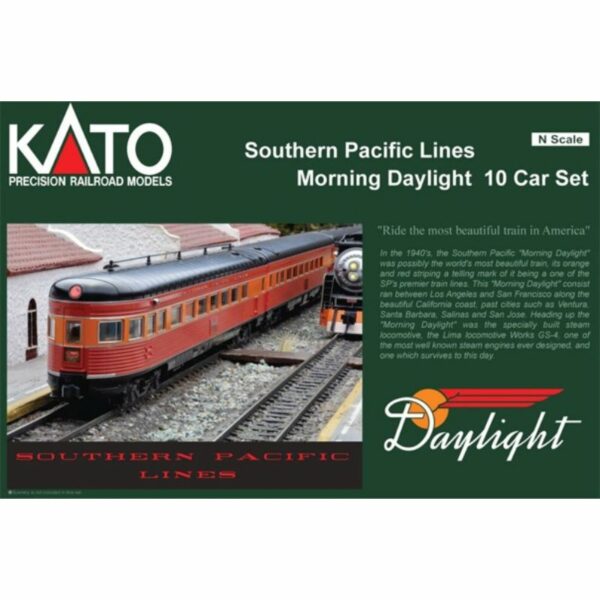 106-063 Southern Pacific Morning Daylight 10 car set