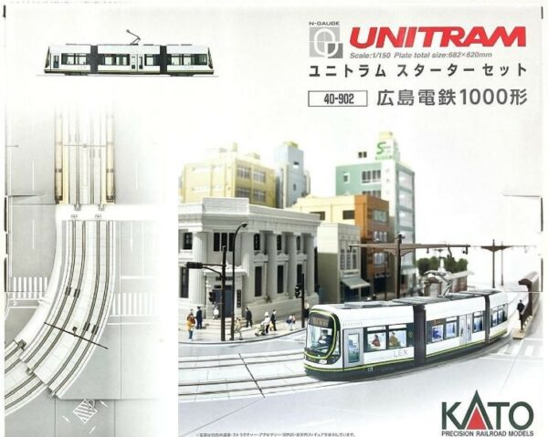 40-902 Unitram starter set Hiroden 1000 LRV