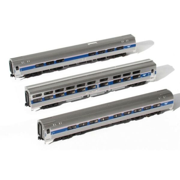 106-6286 Amfleet Viewliner Express PhIV 3 car addon set