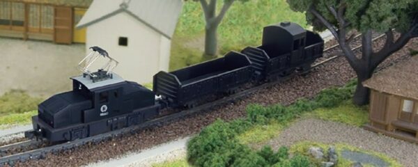 10-504-3 Pocket line Electricloco (black) freight set
