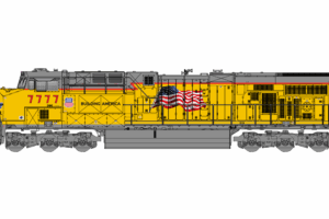 176-8967 GE ES44AC Diesel Locomotive - #7777 Union Pacific