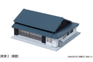 23-481B Gable Roof House 2 - Black