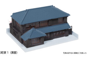 23-482B Hip Roof House 1 - Black